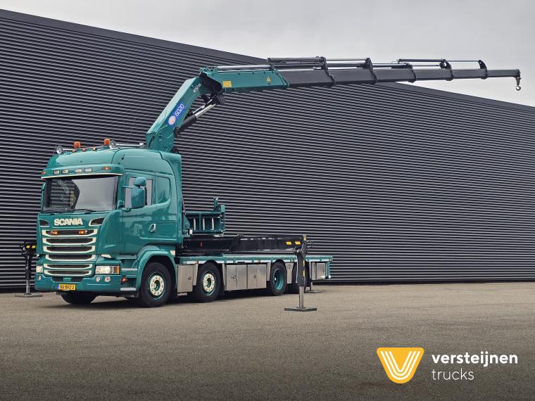 Scania R450 8x2 / HMF 60TM / CRANE / KRAN