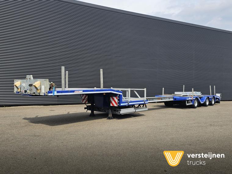 MAX trailer F-S43-1AAF / EXTENDABLE / WHEEL WELL / RADMULDEN