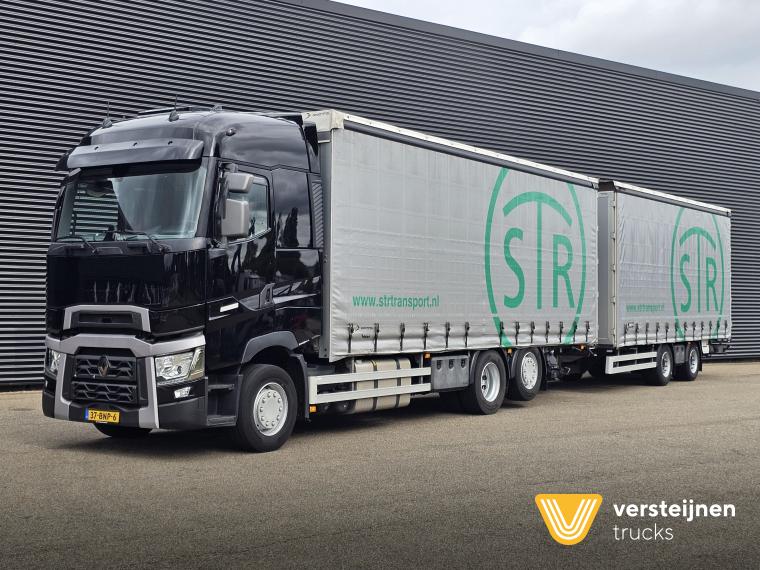 Renault T480 6x2 / COMBI / HEFDAK / SCHUIFDAK