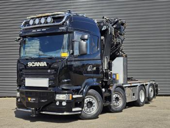 R490 / 8x2 / HMF 85 TM CRANE / WINCH / JIB