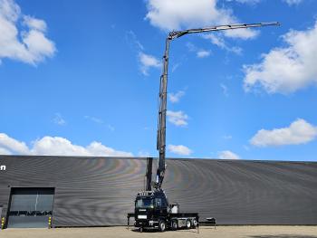 R490 / 8x2 / HMF 85 TM CRANE / WINCH / JIB