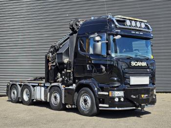 R490 / 8x2 / HMF 85 TM CRANE / WINCH / JIB