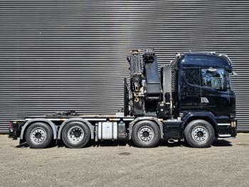 R490 / 8x2 / HMF 85 TM CRANE / WINCH / JIB