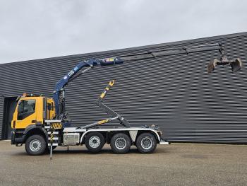 TRAKKER 380 8X6 / EURO 6 / CRANE + HOOKLIFT