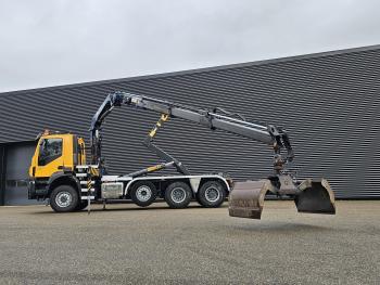 TRAKKER 380 8X6 / EURO 6 / CRANE + HOOKLIFT
