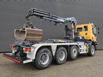 TRAKKER 380 8X6 / EURO 6 / CRANE + HOOKLIFT