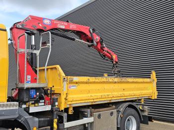 TGM 18.250 4x4 BB / CRANE + 3 SIDE TIPPER