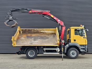 TGM 18.250 4x4 BB / CRANE + 3 SIDE TIPPER