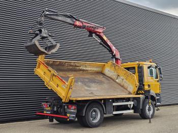 TGM 18.250 4x4 BB / CRANE + 3 SIDE TIPPER