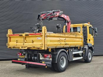 TGM 18.250 4x4 BB / CRANE + 3 SIDE TIPPER