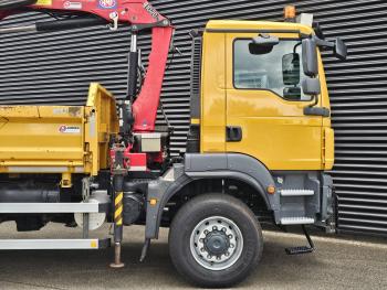TGM 18.250 4x4 BB / CRANE + 3 SIDE TIPPER
