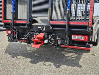FH540 8X4 / HMF 28TM KRAN / CRANE / OPRIJ- MACHINETRANSPORT