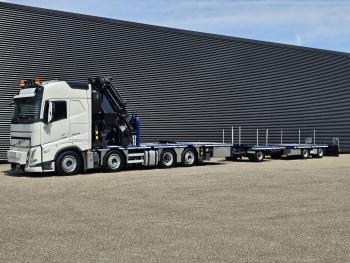 FH 460 8x2 PALFINGER PK100002 / JIB - LIER / TREKKER - BAKWAGEN
