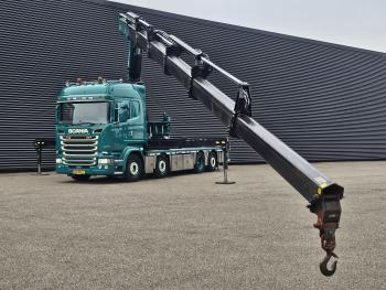 Scania R450 8x2 / HMF 60TM / CRANE / KRAN