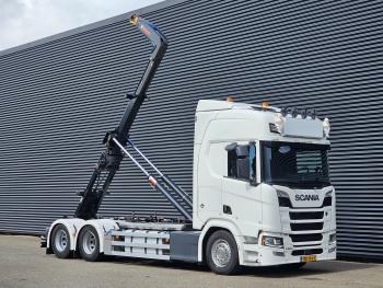 R580 V8 6x2 / HOOKLIFT / HAAKARM / ABROLKIPPER