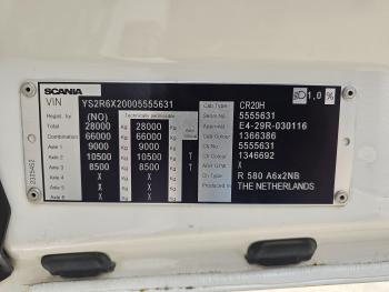 R580 / V8 / FULL AIR / 6X2 / RETARDER / BOOGIE