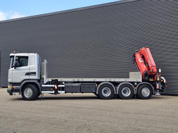 G450 8x4 / RETARDER / FASSI F660 CRANE / KRAN / GRUA