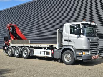 G450 8x4 / RETARDER / FASSI F660 CRANE / KRAN / GRUA