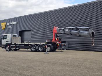 G450 8x4 / RETARDER / FASSI F660 CRANE / KRAN / GRUA
