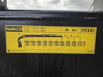 G450 8x4 / RETARDER / FASSI F660 CRANE / KRAN / GRUA