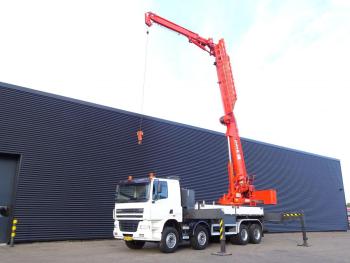 CF 85.380 8x4 / MKG - DACH - ROOF / MONTAGE CRANE / KRAN