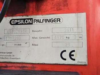 FMX 420 / PALFINGER EPSILON / 30T HOOKLIFT