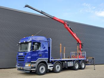 G440 / RETARDER / 8x4 / PALFINGER-EPSILON CRANE