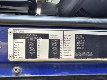 G440 / RETARDER / 8x4 / PALFINGER-EPSILON CRANE